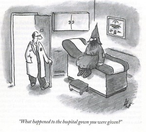 A teabagger goes to the doctor's office.