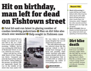 Fishtown hit-and-run metro.us/philadelphia