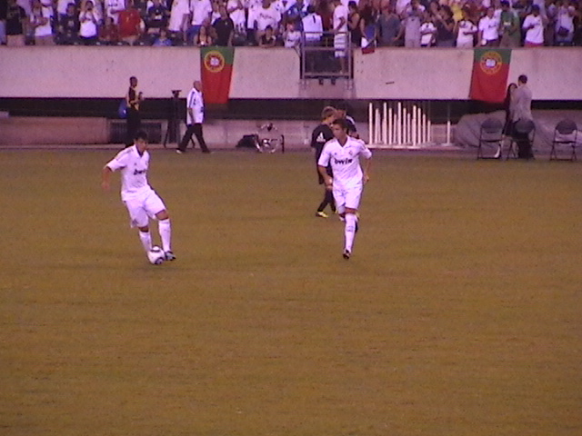 Ronaldo Kaka warmup