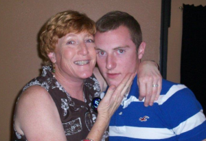 Picture 7 Zach and his mom, prior to accident