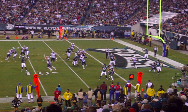 Vince Young looks for receivers on a franchise-changing fourth down Vince Young looks for receivers on a franchise-changing fourth down