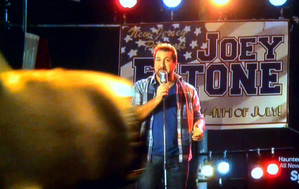 Joey Fatone, a split second before his death via albino shark