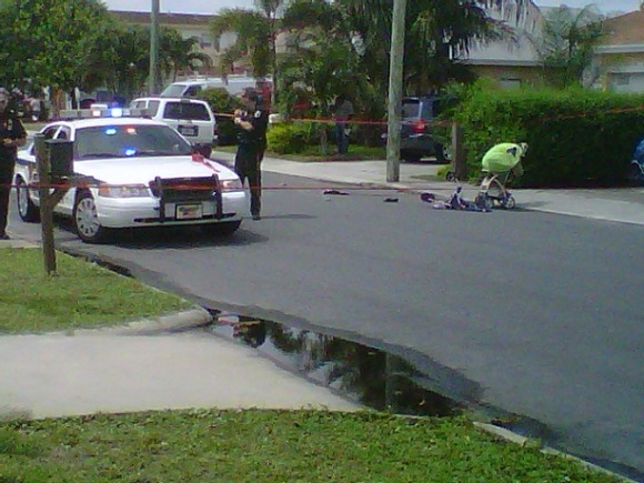 Lake-Worth-hit-and-run 1 killed, 4 hurt in Lake Worth, Fla.