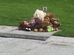 Memorial to 2-year-old boy killed in weekend hit-and-run in Missouri