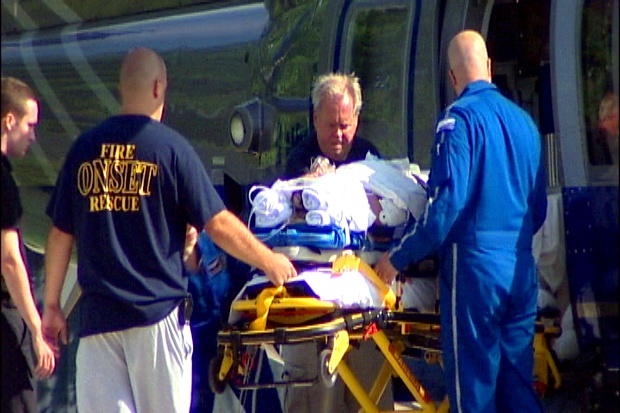 Marion, Mass. hit-and-run victim being treated