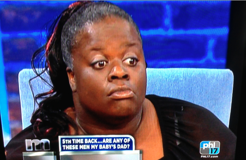 Rebecca makes her fifth appearance on the Maury Show