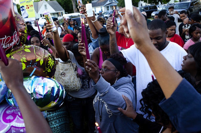 Flint, Mich. hit-and-run vigil