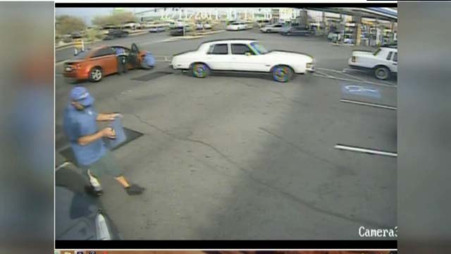 Las Vegas car-wash hit-and-run